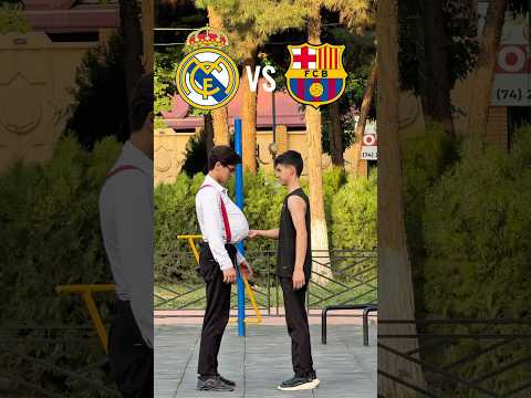 Hala Madrid🔥 #barcelona #realmadrid #football #chellenge #battle