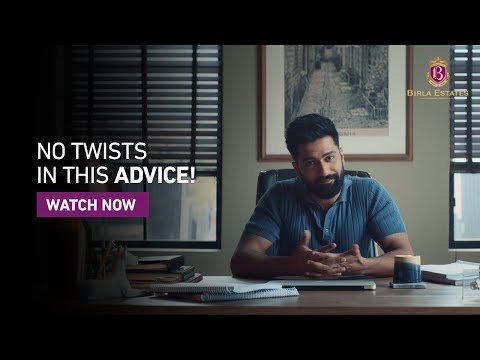 Birla Estates presents Real Advice with Vicky Kaushal - Plot Twist!