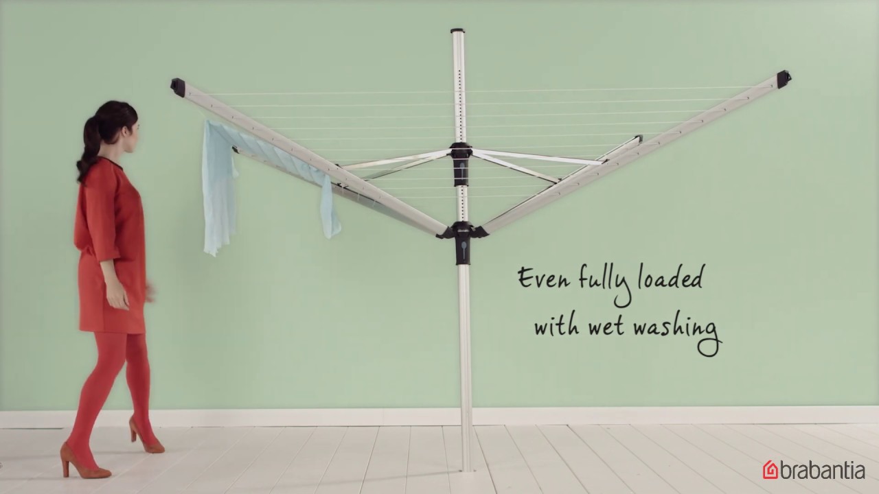 Watch video How to choose the right rotary dryer for easy laundry drying | Brabantia | Now How to choose the right rotary dryer for easy laundry drying | Brabantia |
