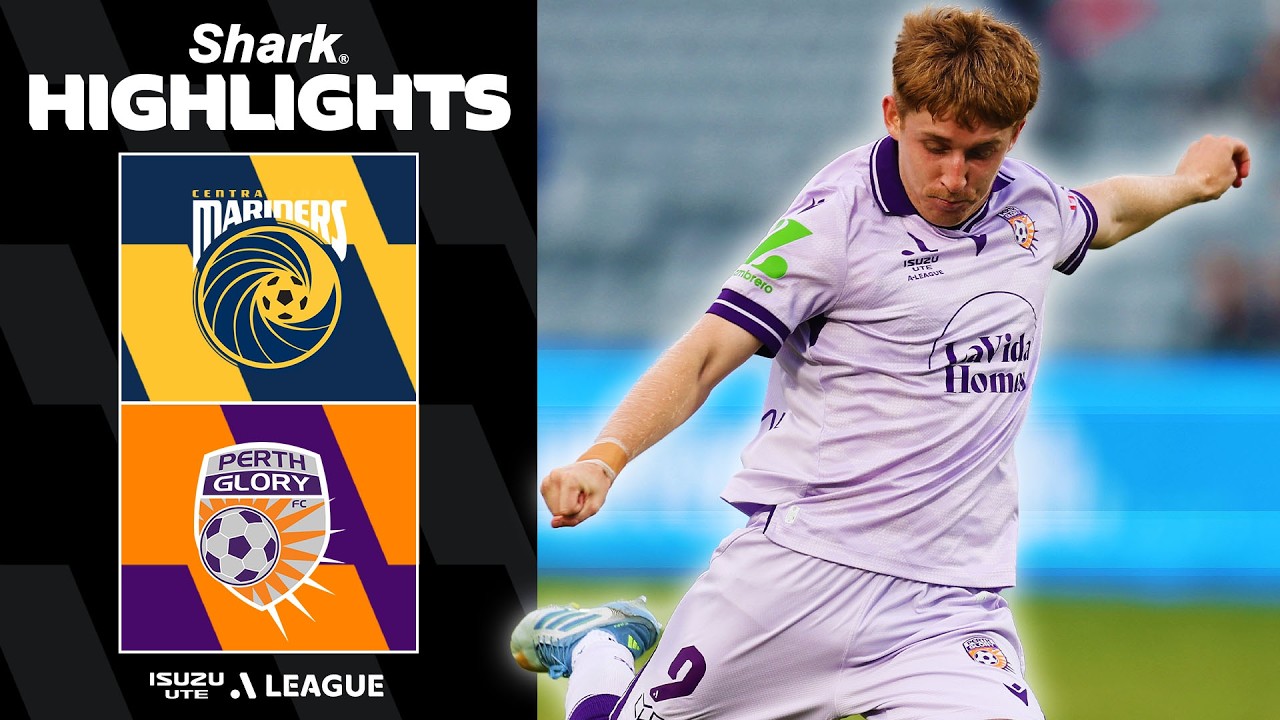 Central Coast Mariners vs Perth Glory Highlights