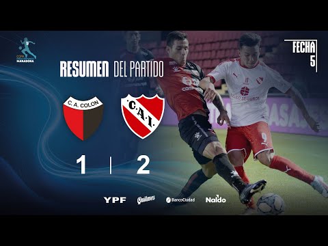 Copa Diego Maradona | Fecha 5 | resumen de Colón - Independiente