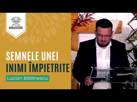 Daniel 5 - Semnele unei inimi împietrite - Lucian Bălănescu