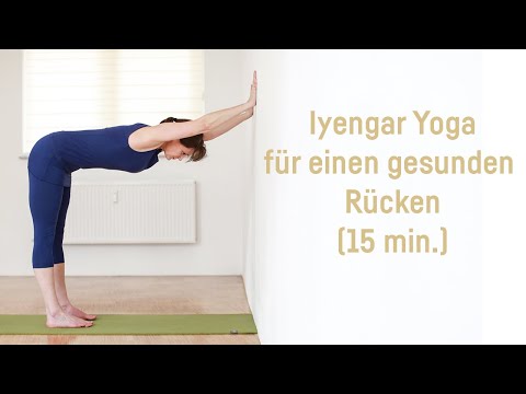 Yoga Zentrum Essen - Iyengar Yoga für einen gesunden Rücken (15 min.)