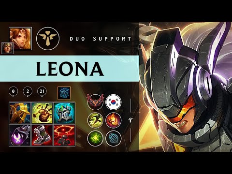 Leona Support vs Senna - KR Grandmaster Patch 26.02