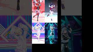 だれ推し？にじvsホロ めにしゅき♡ラッシュっしゅ！ 踊ってみた まとめ #レインパターソン #山神カルタ #轟はじめ #水宮枢 #shorts #vtuber #にじさんじ #hololive