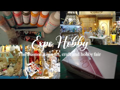 Expo Hobby, big art, craft and hobby fair in Buenos Aires, Argentina