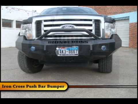 Iron Cross Bumper, Heavy Duty Bumpers @BuiltForTrucks.com, Bumpers, Push Bar, Jeep