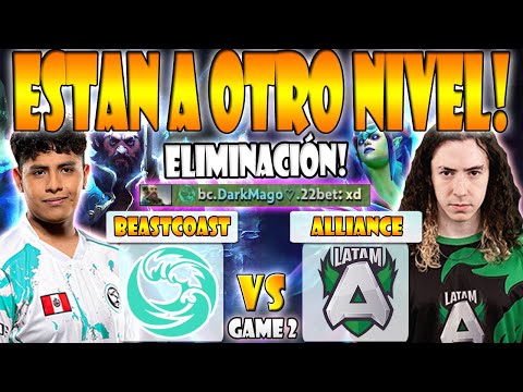 BEASTCOAST VS ALLIANCE.LATAM BO3[GAME 2]ELIMINACIÓN-PARKER VS LUMIERE -BTS PRO SERIES SEASON 14-DOTA