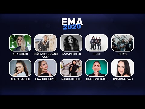 EMA 2020: izbrani izvajalci / selected artists