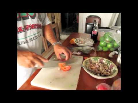 Recipe: Ceviche w/ Ruben Guerra (San Pedro Town, Belize)