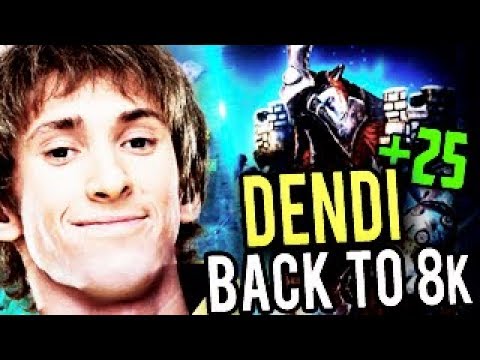NaVi Dendi Back to 8k MMR — Practicing Magnus Again Dota 2
