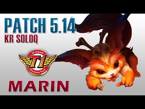 SKT T1 MaRin - Gnar Top Lane - KR SoloQ