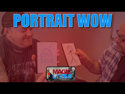 Portrait WOW by Katsuya Masuda and Roman Garcia | Drawing's Jump Across