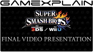 FINAL Super Smash Bros Presentation Coming the 15th!