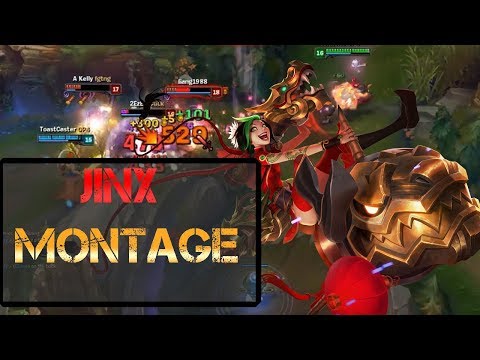 Jinx Montage #37 -  Best Jinx Plays Compilation - League of Legends