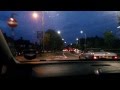 Night Car Ride In London