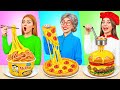 Me Vs Grandma Cooking Challenge Awesome Kitchen Tricks By Multi DO Challenge