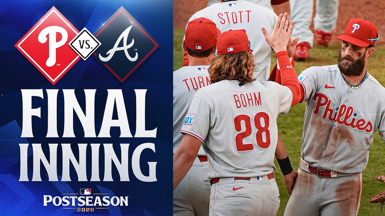 FULL 10th INNING: Phillies force a decisive Game 3 of the NL Wild Card Series vs. the Braves!