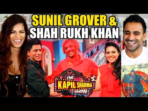 SUNIL GROVER COMEDY - SHAH RUKH KHAN - KAPIL SHARMA SHOW REACTION!! | DILWALE - KAJOL - KRITI SANON