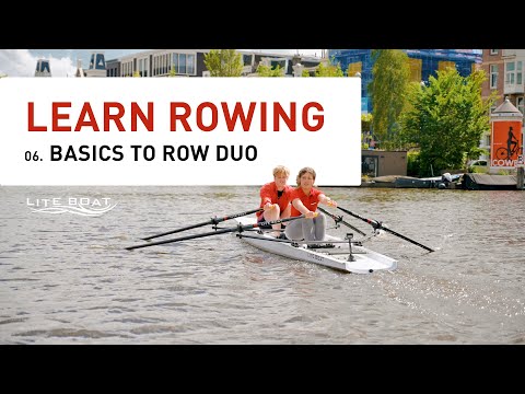 How to row in a double rowing boat ? Learn rowing ep. 6