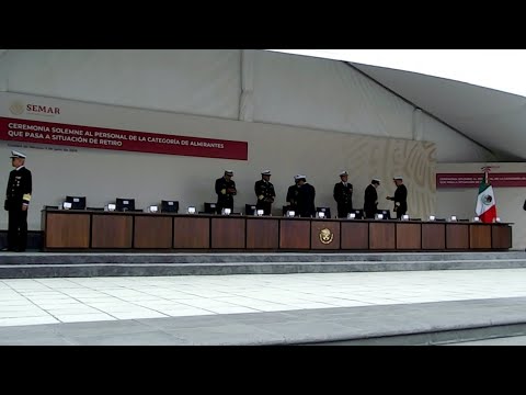 Ceremonia Solemne De Almirantes En Situación De Retiro Secretaría De Ceremonia Solemne De Almirantes En Situación De Retiro Secretaría De