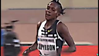 Faith Kipyegon 🇰🇪 breaks the women's mile World Record in Monaco, going 4:07.64!! #monacodl