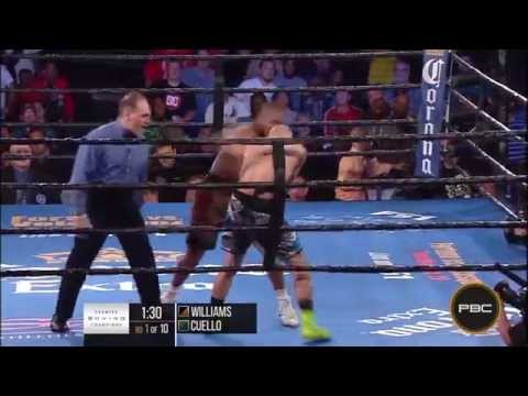 Williams vs Cuello: PBC on Fox Sports 1 HIGHLIGHTS - Sept. 22, 2015