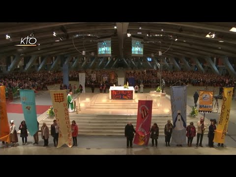 Messe du rassemblement national des chorales liturgiques à Lourdes