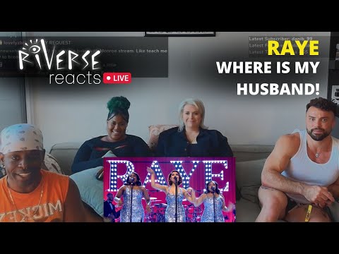 RiVERSE Reacts LIVE: RAYE - 'WHERE IS MY HUSBAND!' (Live on The Graham Norton show)