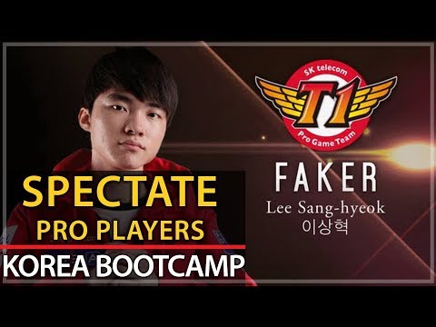 Rekkles (Fnatic) - Sivir | Korea Bootcamp | Spectate Faker | HD 1080p | 60fps | Pro Gaming Gods