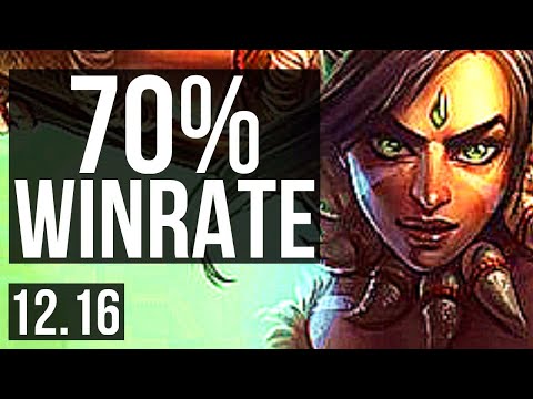 NIDALEE vs MASTER YI (JNG) | 6/0/6, 70% winrate, Dominating | KR Diamond | 12.16