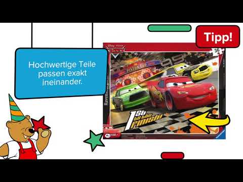 Ravensburger® Puzzle Cars - Schneller als der Rest, 36 Teile
