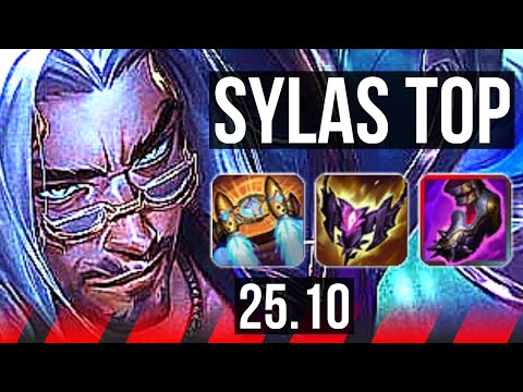 SYLAS vs DARIUS (TOP) | 7/3/10 | KR Master | 25.10