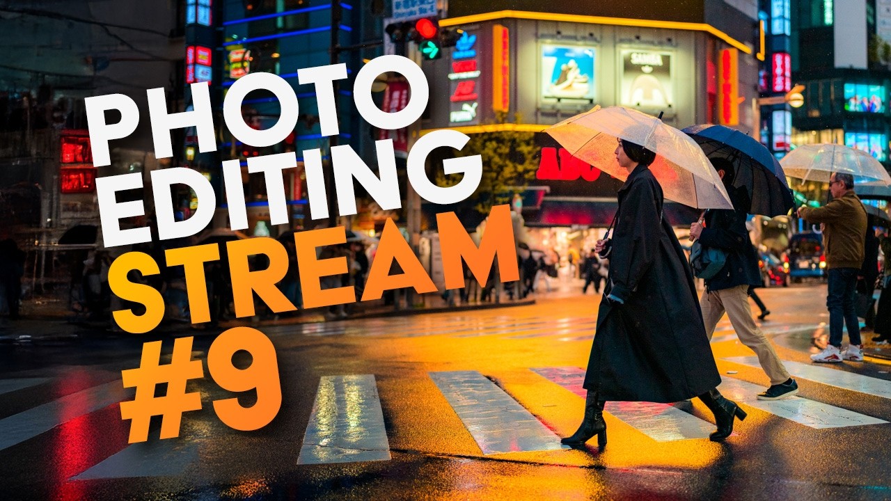 Photo Editing and Q&A Stream 9