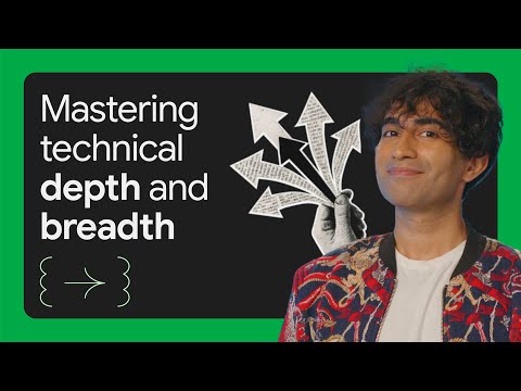 Google For Developers YouTube - How to become a "T-shaped" software engineer