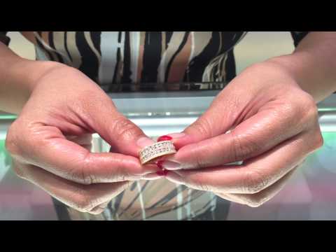 18k Yellow Gold Diamond Channel Set Anniversary Band or Cocktail Ring 0.81 carat tw 5.88g