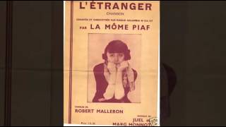 Édith Piaf - L&#39;Étranger - 1936