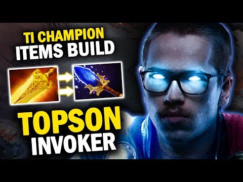 GENIUS OR TOXIC BUILD? TI CHAMPION OG.TOPSON INVOKER 1ST ITEM RADIANCE VS OG.NOTAIL NAGA - EPIC GAME