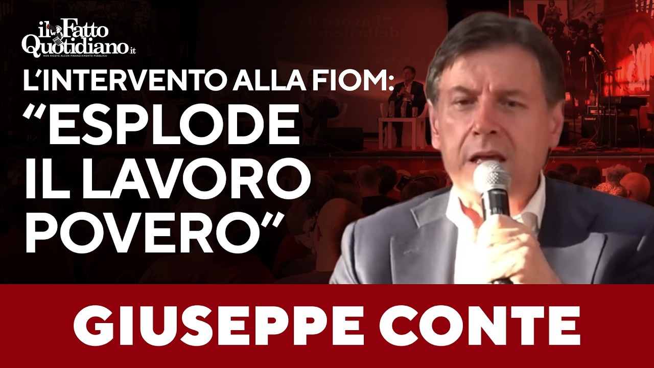 Conte attacca Meloni: “Quattro anni di governo e nessuna politica industriale”