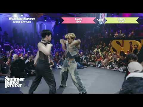 Danzel & Jemin vs Boubou & Dicky JUDGE BATTLE Waacking Forever | Summer Dance Forever 2025