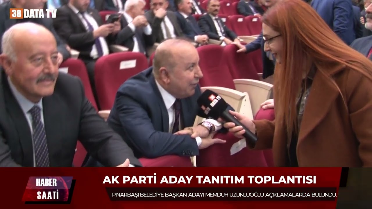 Cumhur ittifakı'nın PINARBAŞI Adayı MEMDUH UZUNOĞLU oldu.