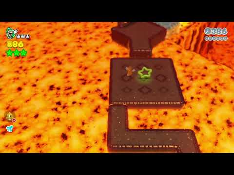 Super Mario 3D World (Switch) 8-7 Speedrun - Time: 22 (Former WR)