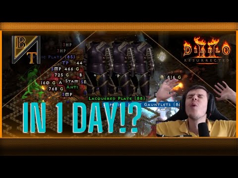 3 Tal Armors In 1 Day! | BTDiablo Diablo 2 Resurrected Mod
