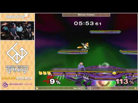SOT 13 - K (Sheik) vs Ryan Ford (Fox) - Melee Singles Winners Bracket