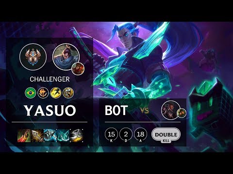 Yasuo Bot vs Lucian - BR Challenger Patch 10.7