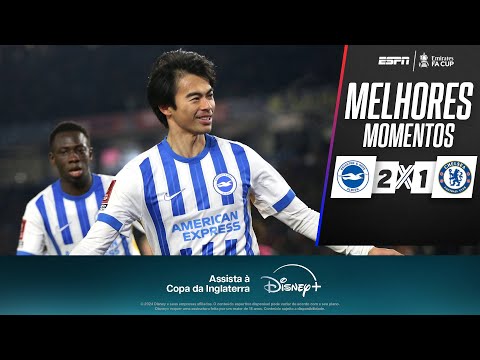 Gols e lances de Brighton x Chelsea