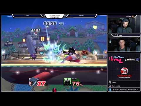 Versus PM Weekly 3/13/16 - Losers Semis - Jagz (Marth) vs Prof (Mewtwo)