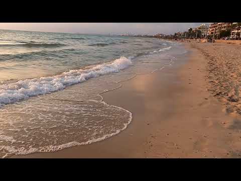 Walk into sunset on mediterranean Sea (Mallorca) 4K (boerd feat. Stella Explorer - Before We Drown)