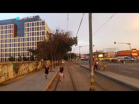 Bucuresti 2021-06-23 Tramvai 101DE LA TRAFIC GREU LA INOX PRIN GEAM LUNA VEZI DESCRIERE