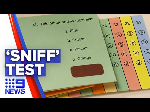 Coronavirus: Scratch and sniff test to detect virus | Nine News Australia